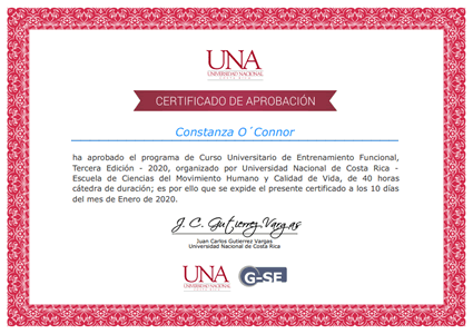 Universidad Nacional de Costa Rica - Escuela de Ciencias del Movimiento Humano y Calidad de Vida