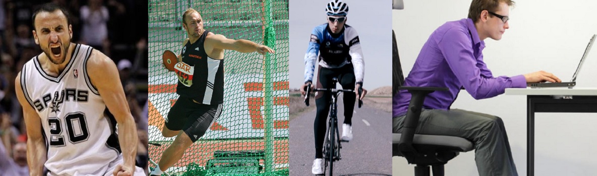 Comparación fisiológica entre no-atletas, y atletas de resistencia, de potencia y de deportes de equipos