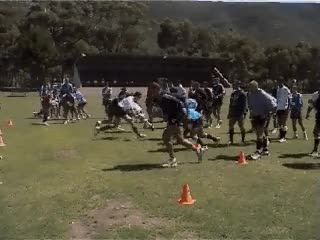 Conflictos en el entrenamiento del rugby, propuesta de ejercicio