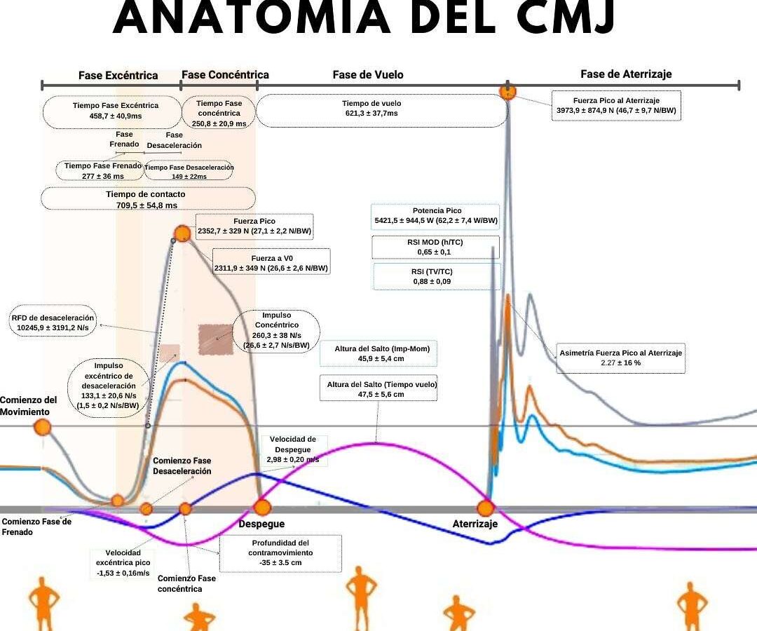 Siempre me preguntan sobre métricas relacionadas al CMJ en jugadores de voleibol...
