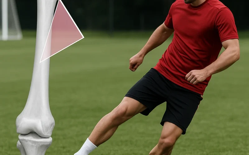 Anteversión del cuello femoral, ángulo alfa y función muscular en futbolistas