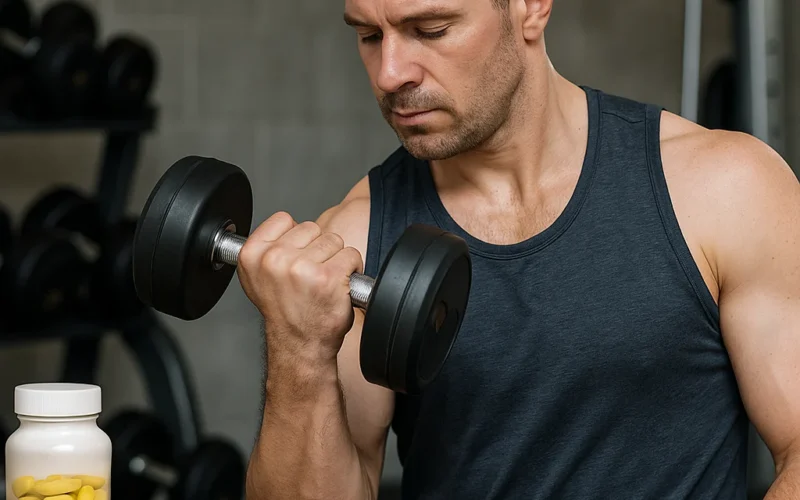 Ácido fólico y fuerza: composición corporal y biomarcadores en hombres adultos