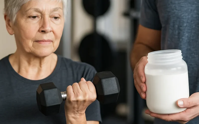 Creatina con o sin ejercicio y dieta: composición corporal en adultos mayores