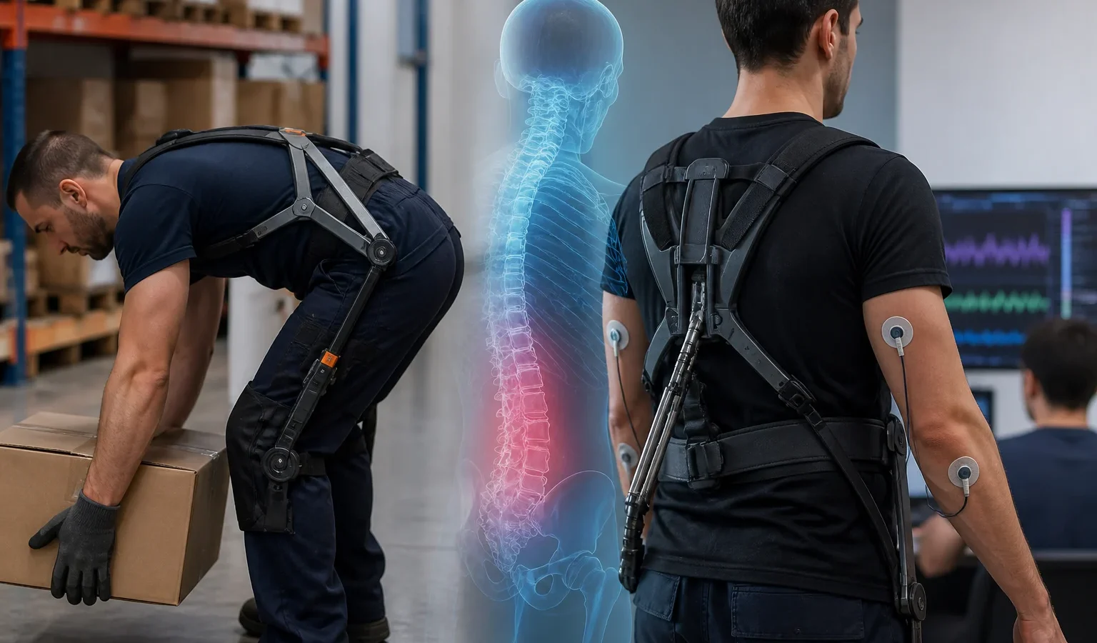 Disociación entre activación muscular, carga espinal y percepción subjetiva en el uso de exoesqueletos pasivos de apoyo lumbar
