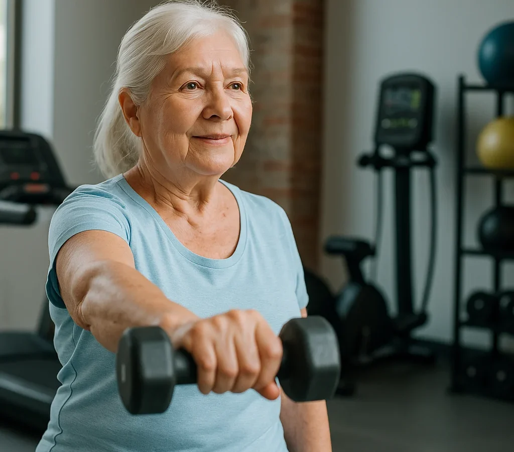 Ejercicio y salud metabólica, cardiovascular y corporal en mujeres mayores