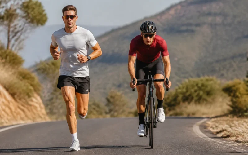 Entrenamiento cruzado en carrera y ciclismo: transferencia según profesionales