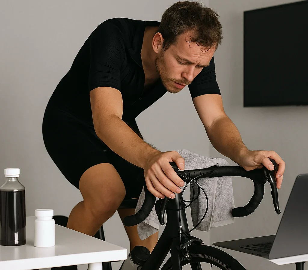 Éster de cetona no mejoró rendimiento, cognición ni sueño en ciclismo simulado