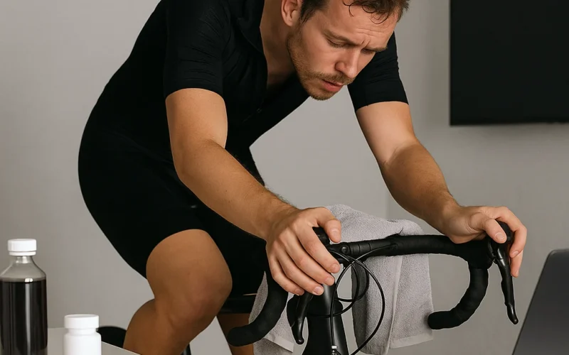 Éster de cetona no mejoró rendimiento, cognición ni sueño en ciclismo simulado