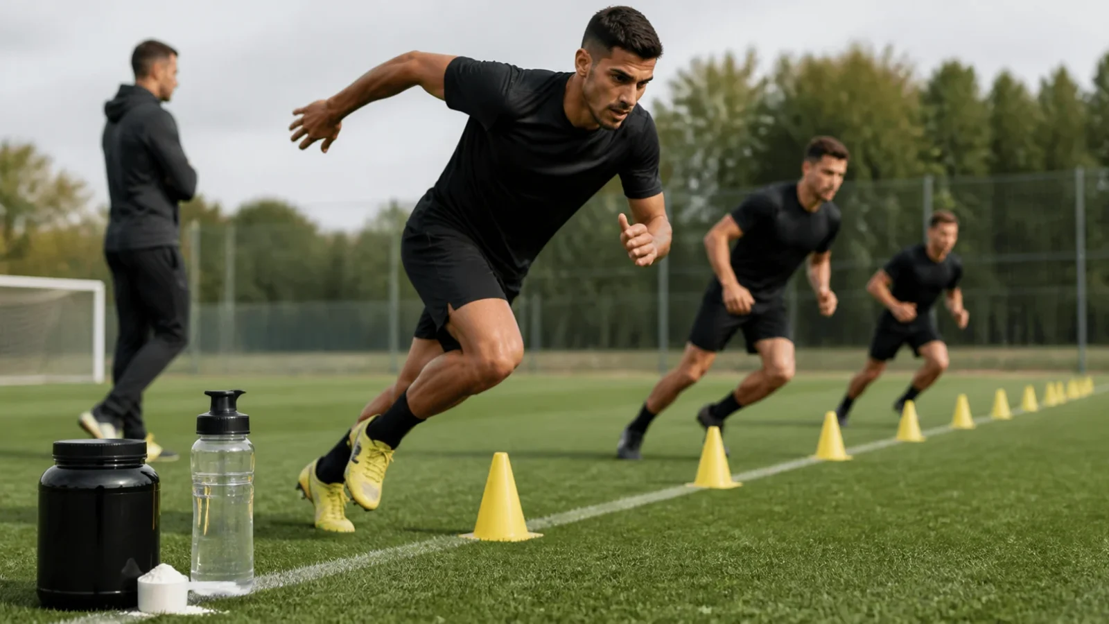Formulaciones de creatina y sprints repetidos: adaptaciones en futbolistas