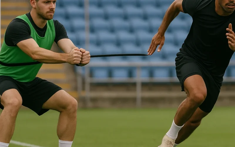 Fuerza isométrica superior y carrera intensa en futbolistas profesionales