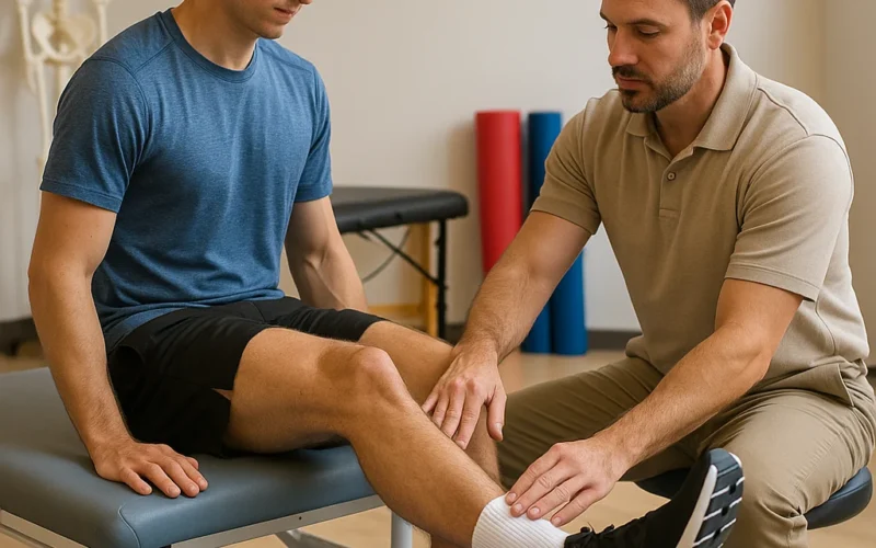 Fuerzas y percepción clínica de la carga tibial en ejercicios de rehabilitación
