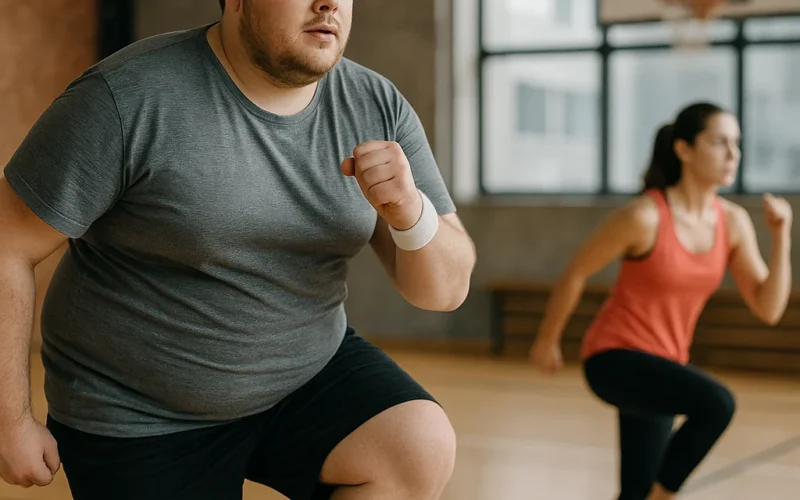HIIT y deporte en composición corporal de universitarios con obesidad normopeso