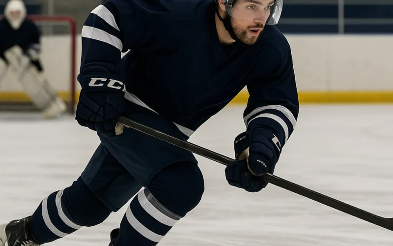 Predictores físicos clave del sprint en patines en hockey universitario