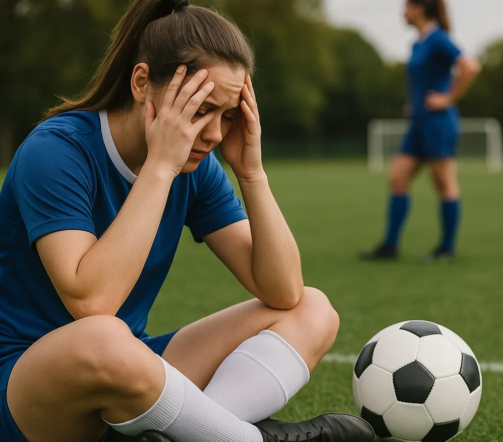 Salud mental y rendimiento en futbolistas mujeres: revisión exploratoria