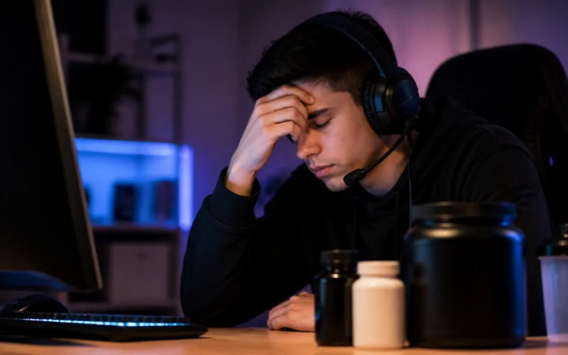 Suplementos y recuperación del rendimiento en esports con fatiga mental
