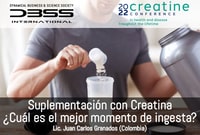 Suplementación con Creatina ¿Cuál es el mejor momento de ingesta?