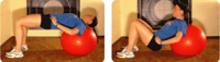 Ejercicios de Fuerza Para Corredores – Puente de Glúteos con Fitball
