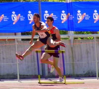 Los 400 metros vallas: una prueba de control de la zancada.