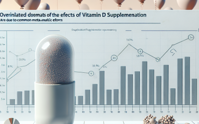 Las estimaciones infladas del efecto de la suplementación con vitamina D se deben a errores metanalíticos comunes