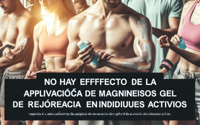 No hay efecto de la aplicación tópica de un gel comercial de magnesio en la recuperación del ejercicio en individuos activos