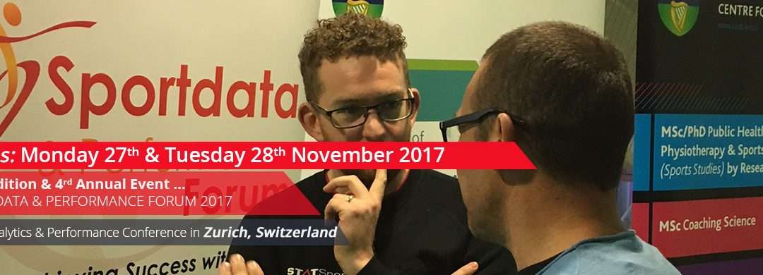 Foro SportData & Performance: obtenga sus entradas para este gran evento