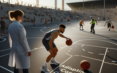 Progreso de rehabilitación en la cancha después de una lesión: el continuo de control de control adaptado al baloncesto