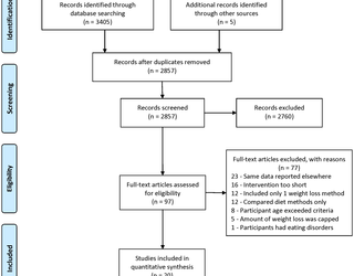 ¿El método de pérdida de peso afecta los cambios a largo plazo en el peso, la composición corporal o los factores de riesgo de enfermedades crónicas en adultos con sobrepeso u obesidad? Una revisión sistemática
